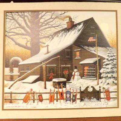 Signed Framed Art 