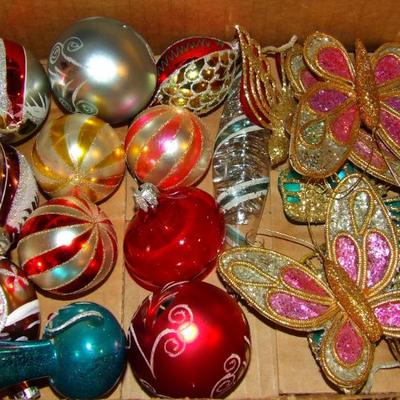 Vintage Christmas Ornaments 