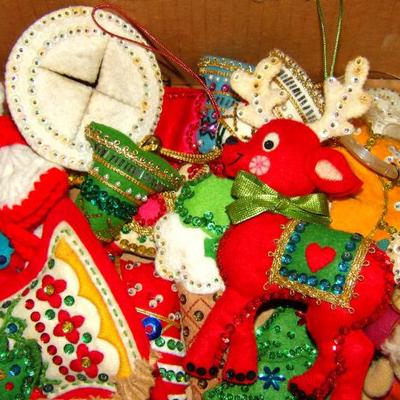 Vintage Christmas Ornaments 