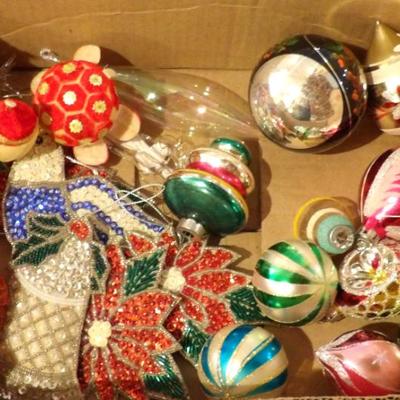 Vintage Christmas Ornaments 