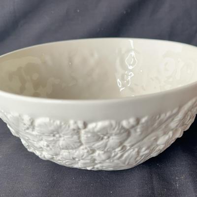 Vintage Spode White Imperial English Serving Bowl