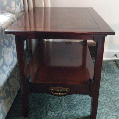 Mid Century "The Crowning Touch" Imperial End Table 