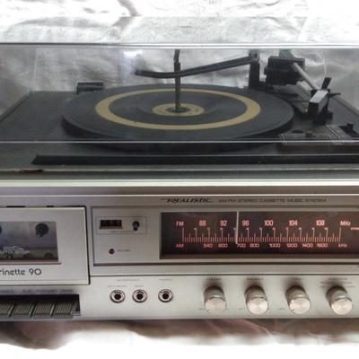 Realistic AM/FM Stereo Cassette Music System