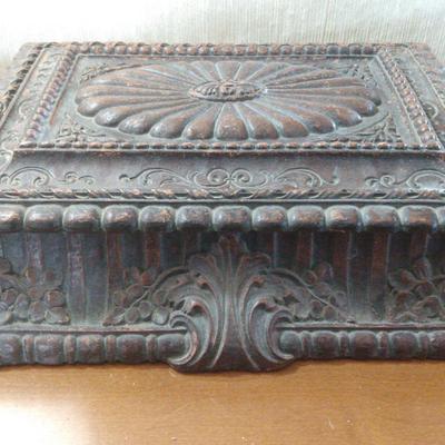 Vintage Syrocowood Ornate Box