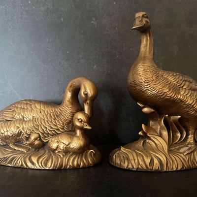 Vintage Ceramic Mold Geese Family c.1965