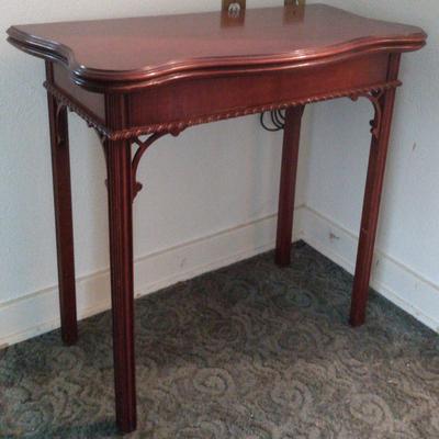 "Chippendale Style" Card/Game Table Imperial Furniture S. Dakota