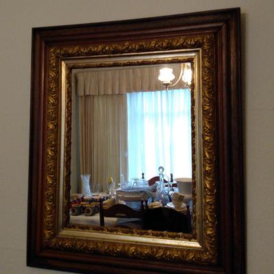 Late 20th Century Framed Mirror 