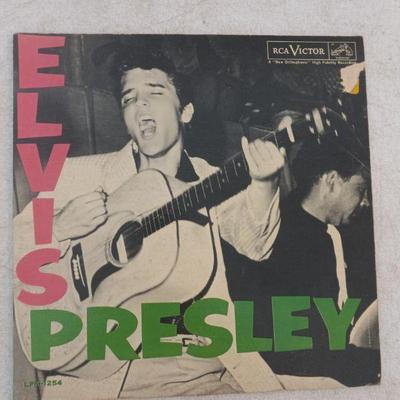Vintage 1956 "Elvis Presley" Self Titled #LPM-1254 Vinyl LP