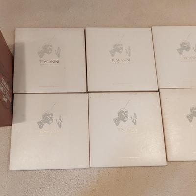 BOX SETS OF RECORDS & CASSETTES - TOSCANINI AND WAGNER 