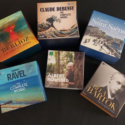 CD BOX SETS FROM EUROPEAN COMPOSERS 