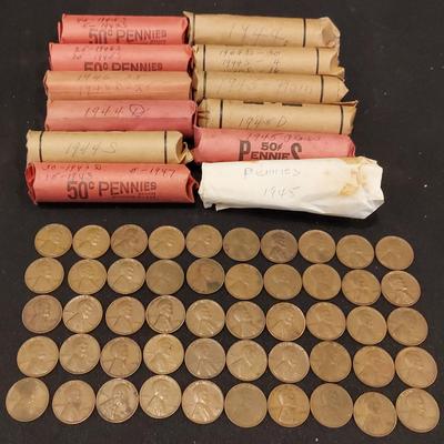 WARTIME (1943-1945) PENNIES