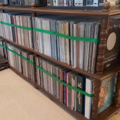 LONG WOOD SHELVING UNIT