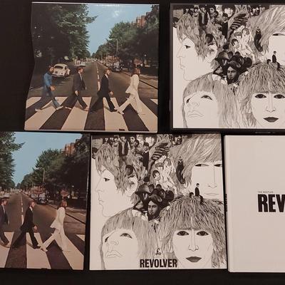 THE BEATLES- REVOLVER SUPER DELUXE 5 CD BOX SET & ABBEY ROAD ANNIVERSARY EDITION CD BOX SET