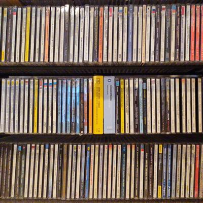 3 SHELVES OF VARIOUS MUSICAL CDS LOT#6