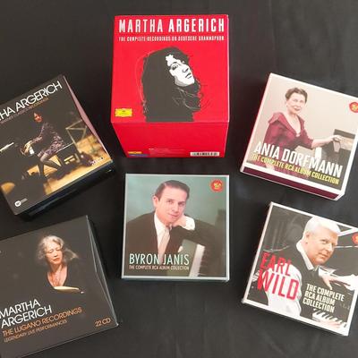 FAMOUS PIANISTS CD BOX SETS