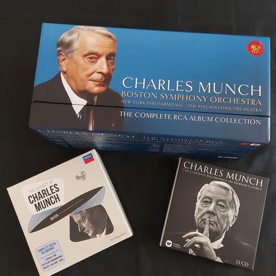 CD BOX SETS FEATURING THE MUSIC OF CHARLES MUNCH 