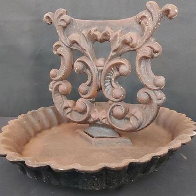 RUSTIC CAST IRON ANTIQUE BOOT SCRAPER