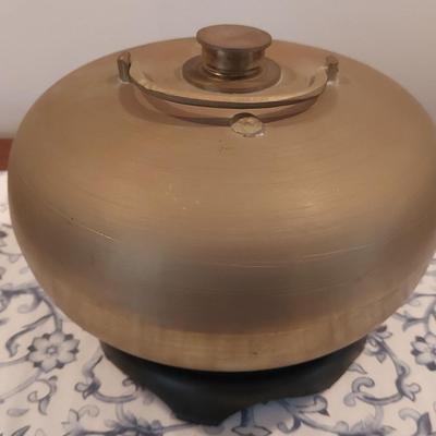 VINTAGE BRASS BED/HAND WARMER 