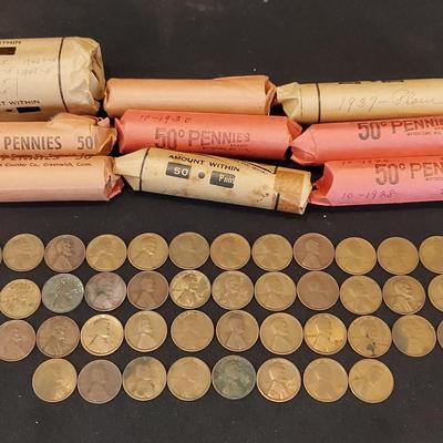 COLLECTION OF EARLY 20TH CENTURY PENNIES 