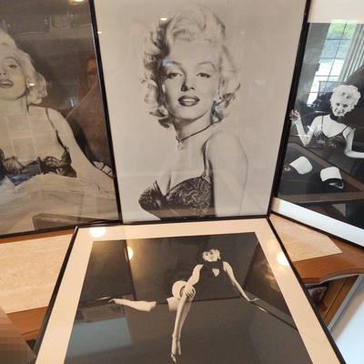 MARILYN MONROE FRAMED PRINT LOT