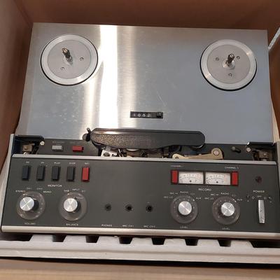 VINTAGE REVOX A77: REEL TO REEL TAPE RECORDER IN ORIGINAL BOX 