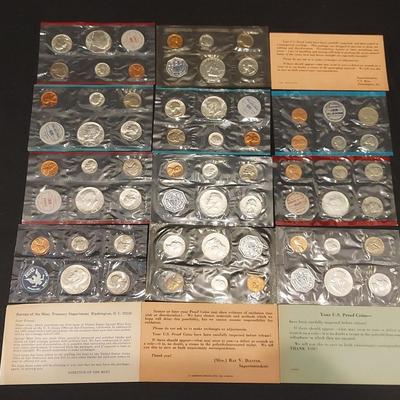 1960s UNCIRCULATED U.S COINS
