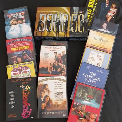POPULAR MOVIE DVD COLLECTION INCLUDING A SPECIAL JAMES BOND 50TH ANNIVERSARY SET AND BOOK