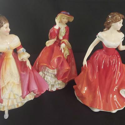THREE GORGEOUS ROYAL DOULTON; TOP O' THE HILL, SOUTHERN BELLE, & MARIANNE
