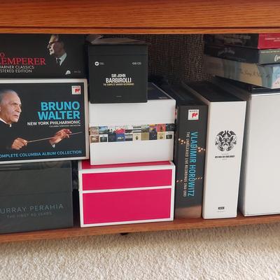 HUGE LOT OF CLASSICAL CD BOX SETS - HOROWITZ, PREVIN, SINATRA, ETC
