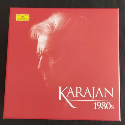 BOX CD SET- KARAJAN 1980'S DEUTSCHE GRAMMOPHON RECORDINGS 