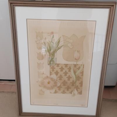 TULIPS BY ROWON - LIMITED EDITION PRINT - # 48 OF 50 