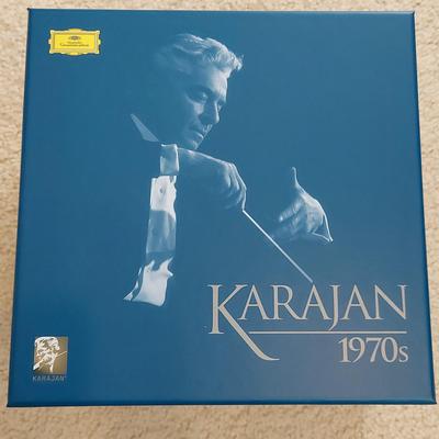 CD BOX SET- KARAJAN 1970'S DEUTSCH GRAMMOPHON RECORDINGS 