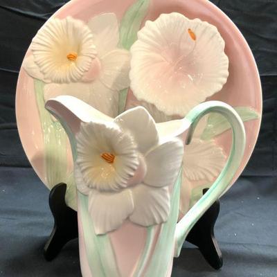 OTAGIRI FIGI GRAPHICS Pitcher & Chip & Dip Bowl
