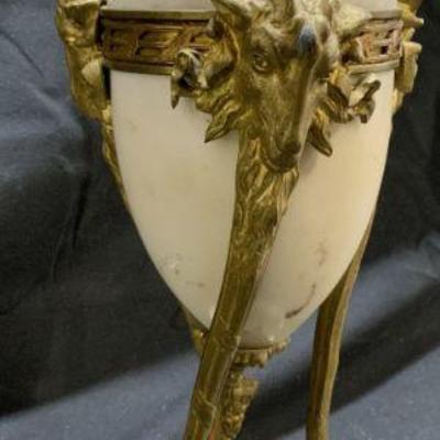 Louis XVI Gilt Bronze & Marble Mounted Cassolette
