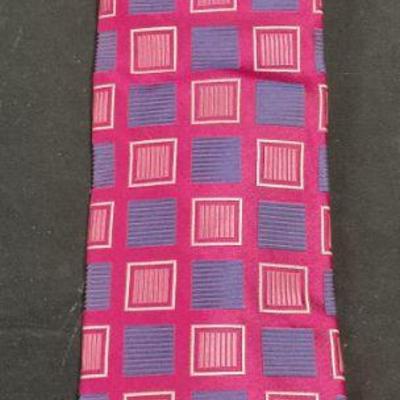 Studio Fumagalli Purple Square Silk Tie NWT
