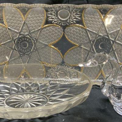 Lot 3 Assorted Art Glass Tabletop
