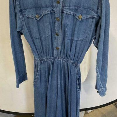 Carol Anderson Denim Maxi Dress
