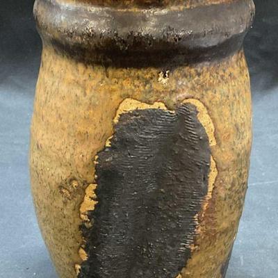 Signed Segall Handmade Stoneware Vase
