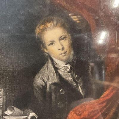 Antique Master J Mudge Mezzotint, Reynolds
