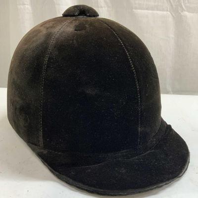 Velvet Equestrian Horse Riding Helmet
