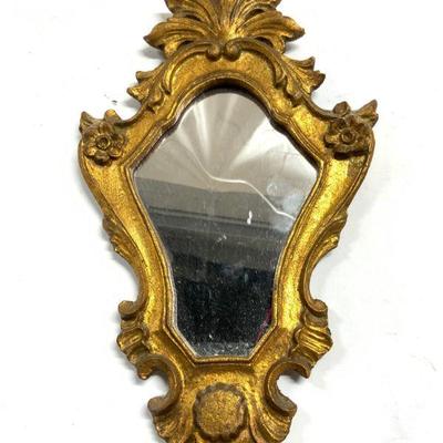 MR NORMAN Ornate Giltwood Wall Mirror ITALY
