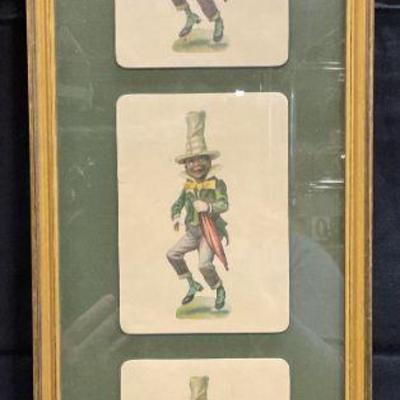 Vintage Framed Leprechaun Lithographs
