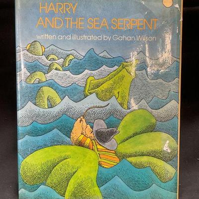 Harry & The Sea Serpent, Gahan Wilson Illustr 1976
