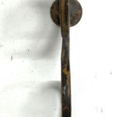 Vntg Iron Snake Form Wall Sconce Candle Holder
