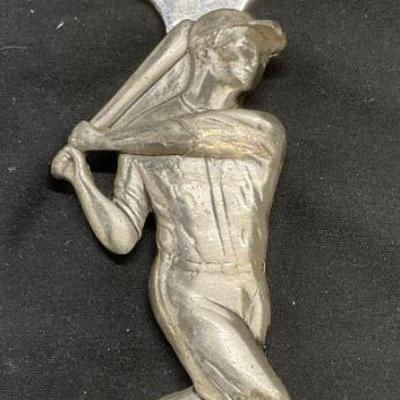 1994 Seagull Pewter Baseball Bottle Opener
