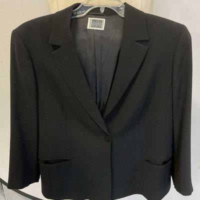 Perte by KRIZIA Black Wool Jacket
