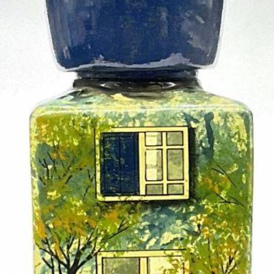 ELVIS 380 Hand Painted Glass Perfume Bottle
