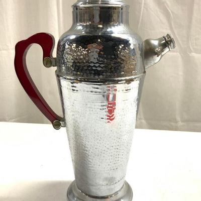 Chrome & Stainless Cocktail Shaker Pitcher
