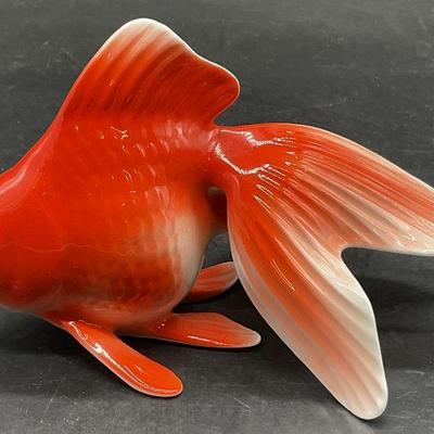 NORITAKE BONE CHINA Goldfish Figural, Japan
