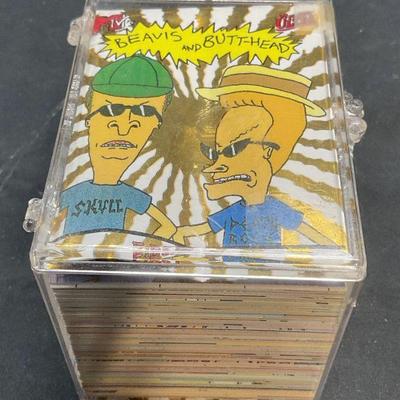 Group Lot 100+ Beavis & Butthead Trading Cards
